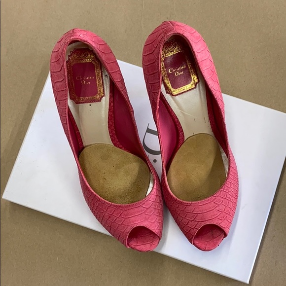 Dior Miss Dior Peep Toe • M340 Framboise - Picture 2 of 8